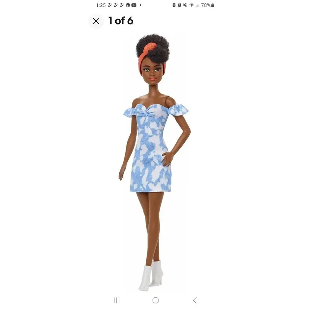Barbie fasionista 185 african American